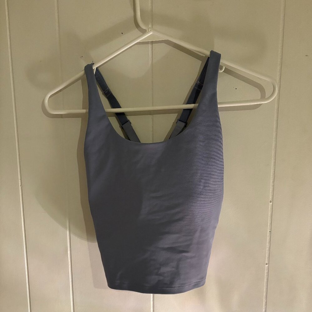 Light blue Old Navy Active Power Soft Sports Bra in the Size Medium
